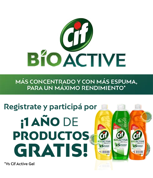 Banner de Promoción CIF Bioactive, participá por increíbles experiencias de Big Box