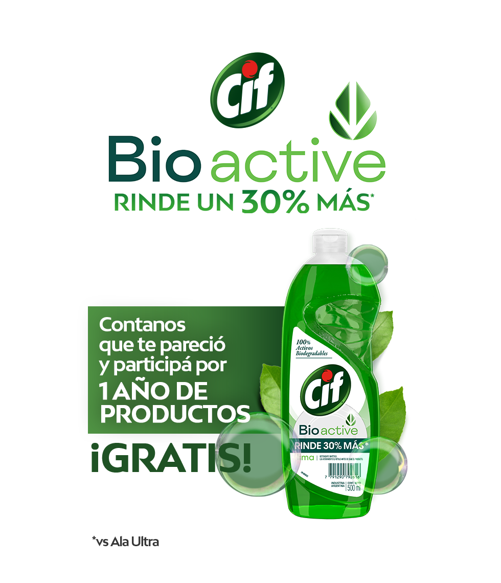Banner de Promoción CIF Bioactive, participá por increíbles experiencias de Big Box