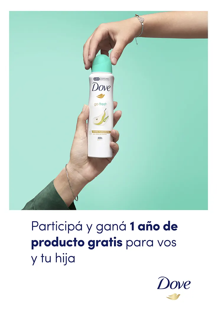 Promoción Dove participá y ganá productos gratis