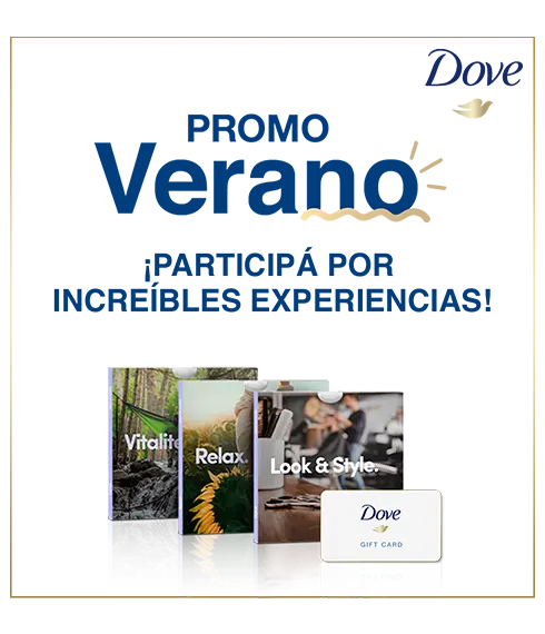 Banner de Dove Promo Verano, participá por increíbles experiencias de Big Box