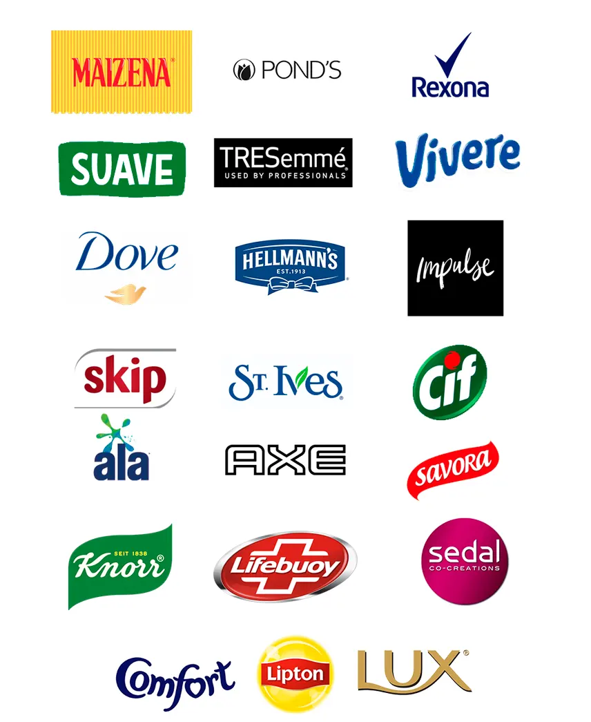 Marcas de Unilever